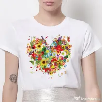 Tricou STANLEY STELLA dama Flower Heart