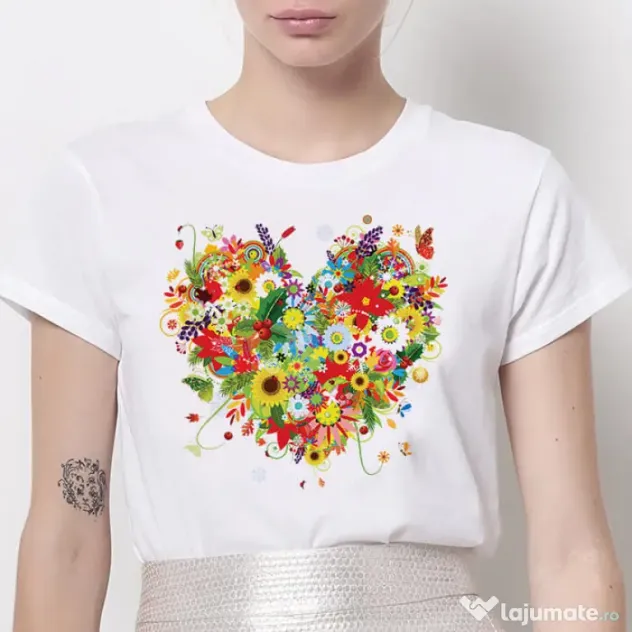 Tricou STANLEY STELLA dama Flower Heart