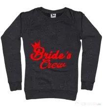 Bluza Petrecerea burlacitelor ADLER Brides crew Negru melanj