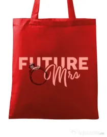 Sacosa personalizata Mireasa Future Mrs Rosu