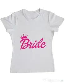 Tricou Mireasa ADLER Barbie Bride Alb