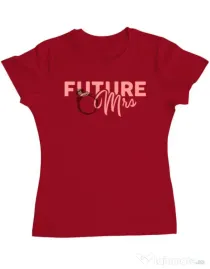 Tricou Mireasa ADLER Future Mrs Rosu