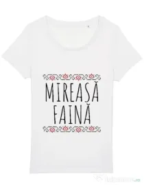 Tricou Mireasa STANLEY STELLA Mireasa faina Alb