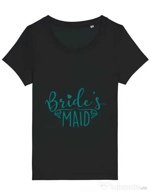 Tricou Petrecerea burlacitelor STANLEY STELLA Brides maid Negru