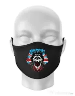 Masca personalizata reutilizabila Anarchy queen Negru