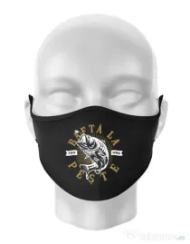 Masca personalizata reutilizabila Bafta la peste Negru