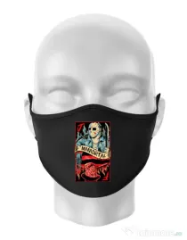 Masca personalizata reutilizabila Immortal Negru