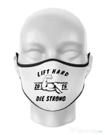 Masca personalizata reutilizabila Lift hard Alb