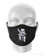 Masca personalizata reutilizabila Little tooper Negru