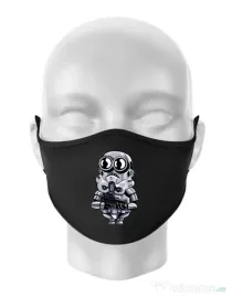 Masca personalizata reutilizabila Minion trooper Negru