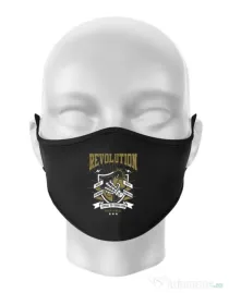 Masca personalizata reutilizabila Revolution Negru
