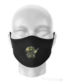 Masca personalizata reutilizabila Soldier Negru