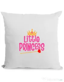 Perna personalizata Little Princess Alb