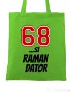 Sacosa din panza 68 si raman dator Verde mar