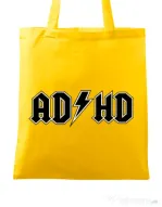 Sacosa din panza ADHD Galben