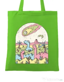 Sacosa din panza Asteroid Verde mar