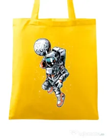 Sacosa din panza Astronaut Galben