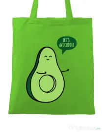 Sacosa din panza Avocuddle 1 Verde mar