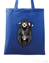 Sacosa din panza Coffee Reaper Albastru regal