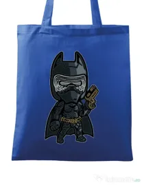 Sacosa din panza Darkest Night Albastru regal