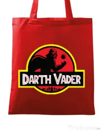 Sacosa din panza Darth Vader Rosu