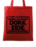 Sacosa din panza Dork side Rosu