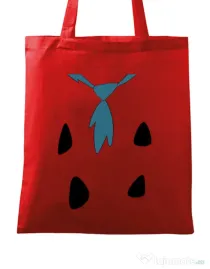 Sacosa din panza Flinstone costume Rosu