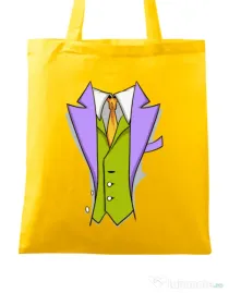 Sacosa din panza Gentleman suit Galben