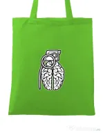 Sacosa din panza Grenade Brain Verde mar