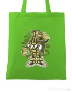 Sacosa din panza Grenade Verde mar