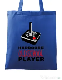Sacosa din panza Hardcore player Albastru regal