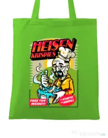 Sacosa din panza Heisen krispies Verde mar
