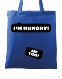 Sacosa din panza Hungry Mommy Albastru regal