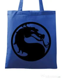 Sacosa din panza Kombat time Albastru regal