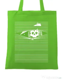 Sacosa din panza Lurk Verde mar