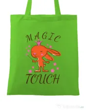 Sacosa din panza Magic touch Verde mar 