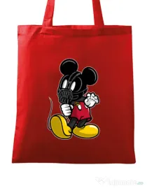 Sacosa din panza Mickey Bane Rosu