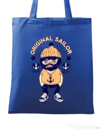 Sacosa din panza Original sailor Albastru regal
