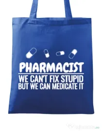Sacosa din panza Pharmacist Albastru regal