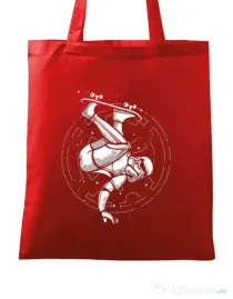 Sacosa din panza Skatetrooper Rosu