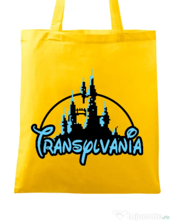 Sacosa din panza Transylvania Galben