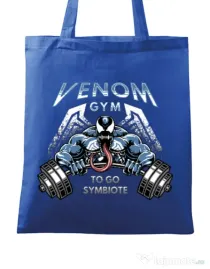 Sacosa din panza Venom gym Albastru regal