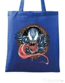 Sacosa din panza Venom rise Albastru regal