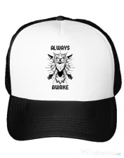 Sapca personalizata Always awake Alb
