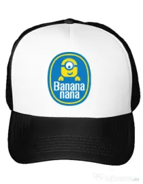 Sapca personalizata Bananana Alb