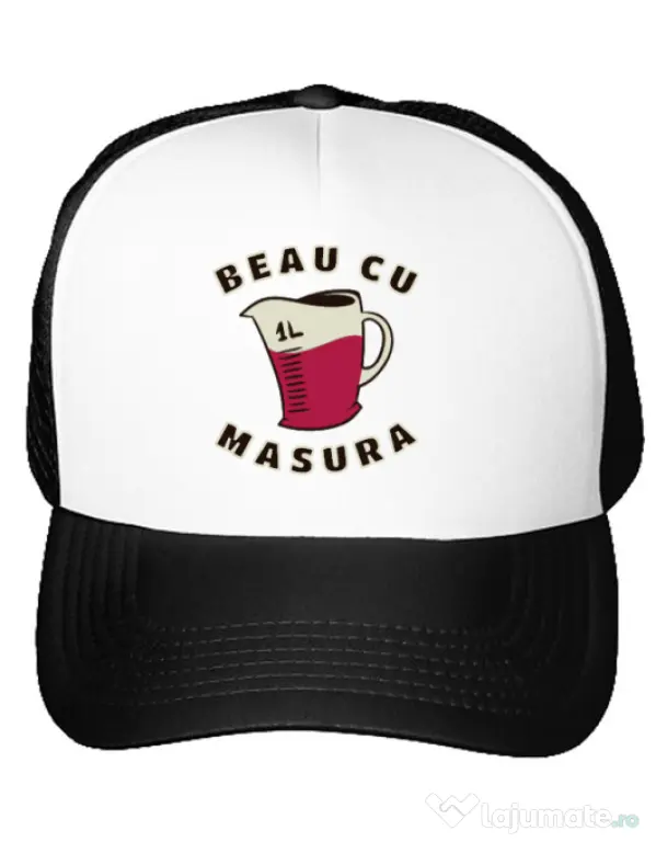 Sapca personalizata Beau cu masura Alb