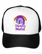 Sapca personalizata Death Metal Alb