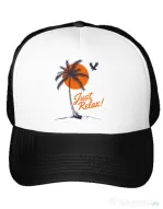 Sapca personalizata Just relax Alb