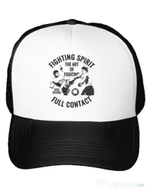 Sapca personalizata Kick boxing Alb