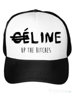 Sapca personalizata Line up bitches Alb